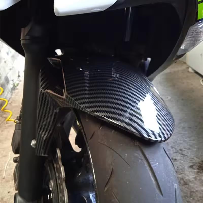 Motorcycle Front Wheel Mudguard Splash Guard Fairing for Kawasaki Z650 Ninja650 Z 650 Ninja 650 2017 2018 2019 2020 2021-2024 (Carbon Fiber)