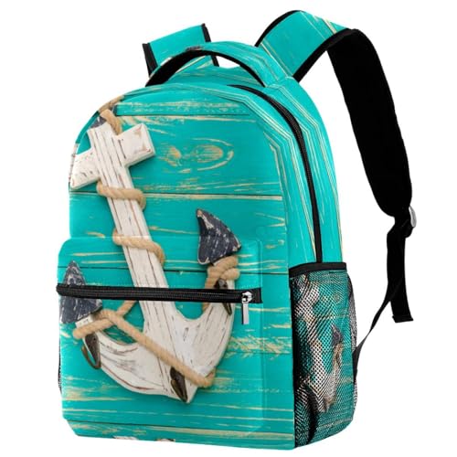 Sac à dos d'école anti-pression et grand volume 29.4x20x40cm marin