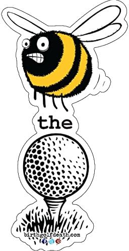 Golf Sticker Decal - Bee The Ball - BTB
