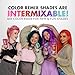 got2b Color Remix Semi-Permanent Hair Color, Purple Punch 094, Customizable Temporary Hair Dye to Create A Vibrant or Pastel Shade, Easy At-Home Application, Lasts Up to 15 Washes