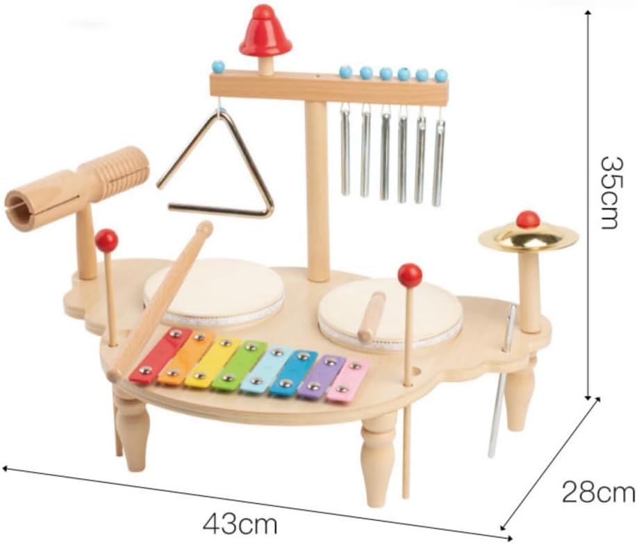 Amazon | 子供用ドラムセット楽器おもちゃ 幼児用 楽器 おもちゃ 木琴