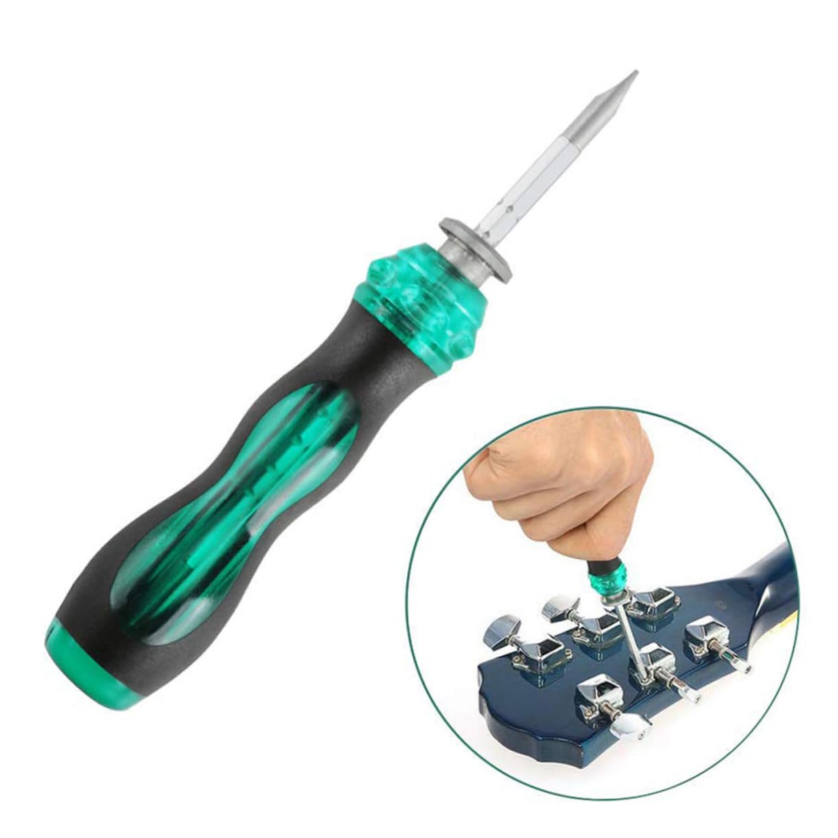 1 juego Herramientas de y Reparación de con Organizador de Cuerdas y Regla de Medición Kit Completo para Limpieza Instrumentos Musicales
