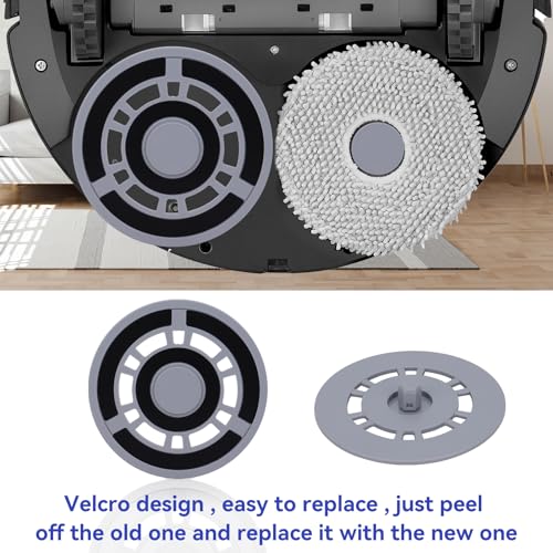Image of Mop Pad Plate Accessories for Roborock Q Revo, Qrevo MaxV, Qrevo S, Qrevo Pro, Qrevo Master Vacuum Cleaner - Vacuum Pad Board Holder Replacement Mop Tray Part Attachment
