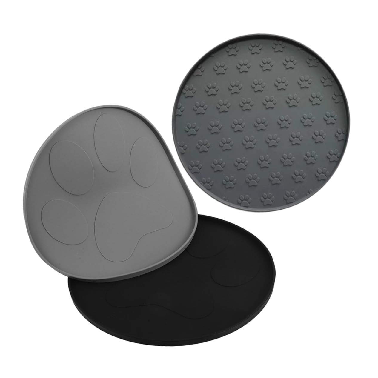 Tapis alimentation chien chat anti-débordement pour éviter les croquettes et l'eau sur le sol