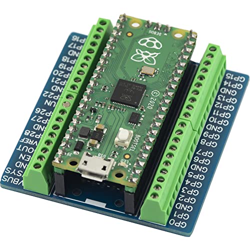 Module Pi Pico Breakout Board 2.54 vis de borne mini Raspberry Pi Pico extension
