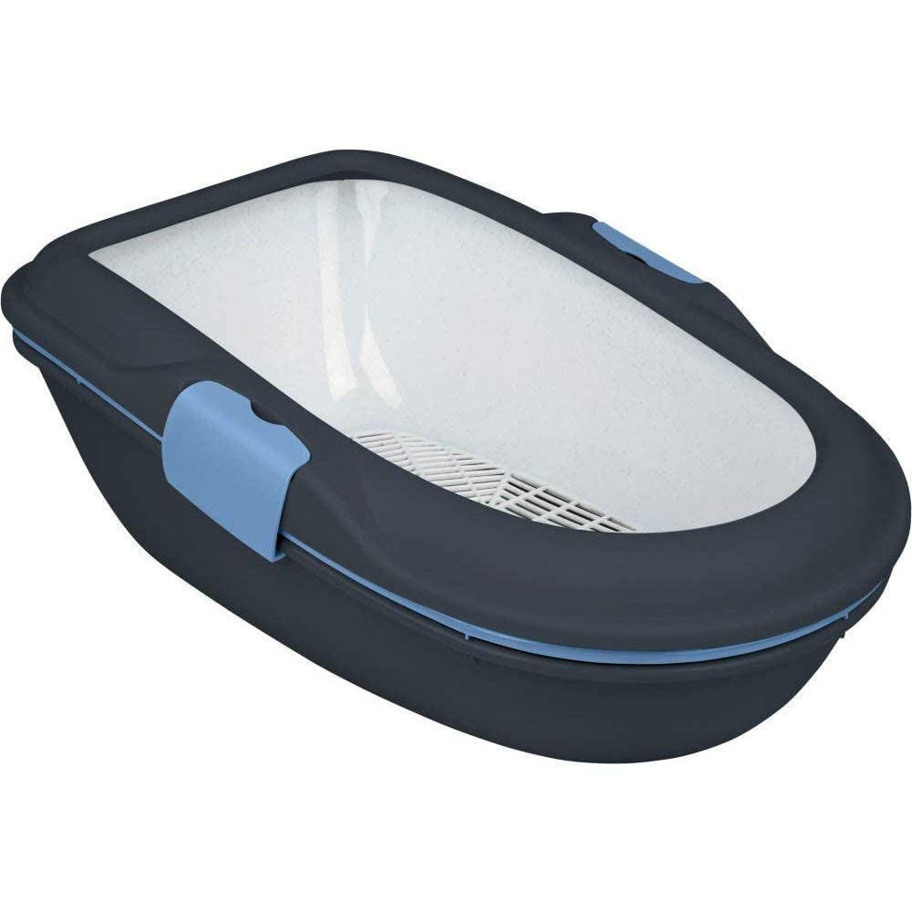 Buy Trixie Berto Litter Tray, Three Part, with Separating System Has a Double Rim to