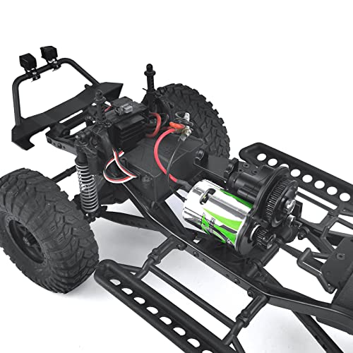 Morlordy Rc Complete Belt Assembled Reversed Two Speed Transmission Gearbox For 1/10 Rc Crawler Car Axial Scx10 90027 Wraith 90048 Upgrades #TOP6