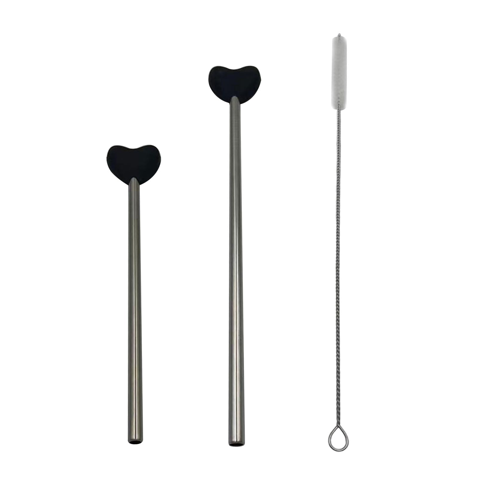 Jazuaiao C Multifunctional Drink Tube Practical Lip Are Straw With Heart Accent Multifunctional Sipper For Drink And Beverage Supplies