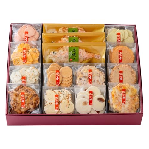 スギ製菓 海鮮煎餅詰合せ 潮の香 15袋 (13種)