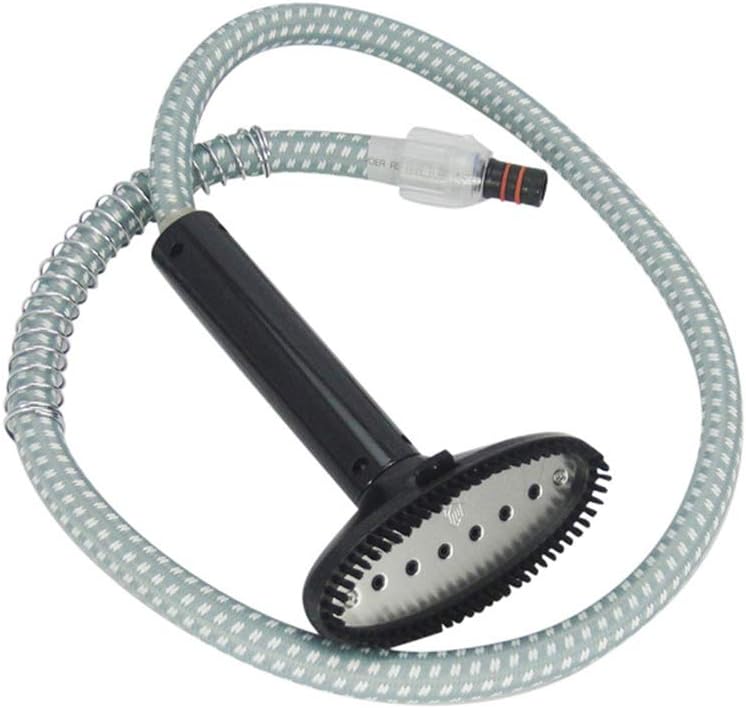 1PC Garment Steamer Nozzle Guide Hose with Brush Spray Steam Pipe Garment Steamer Parts 1.6m length
