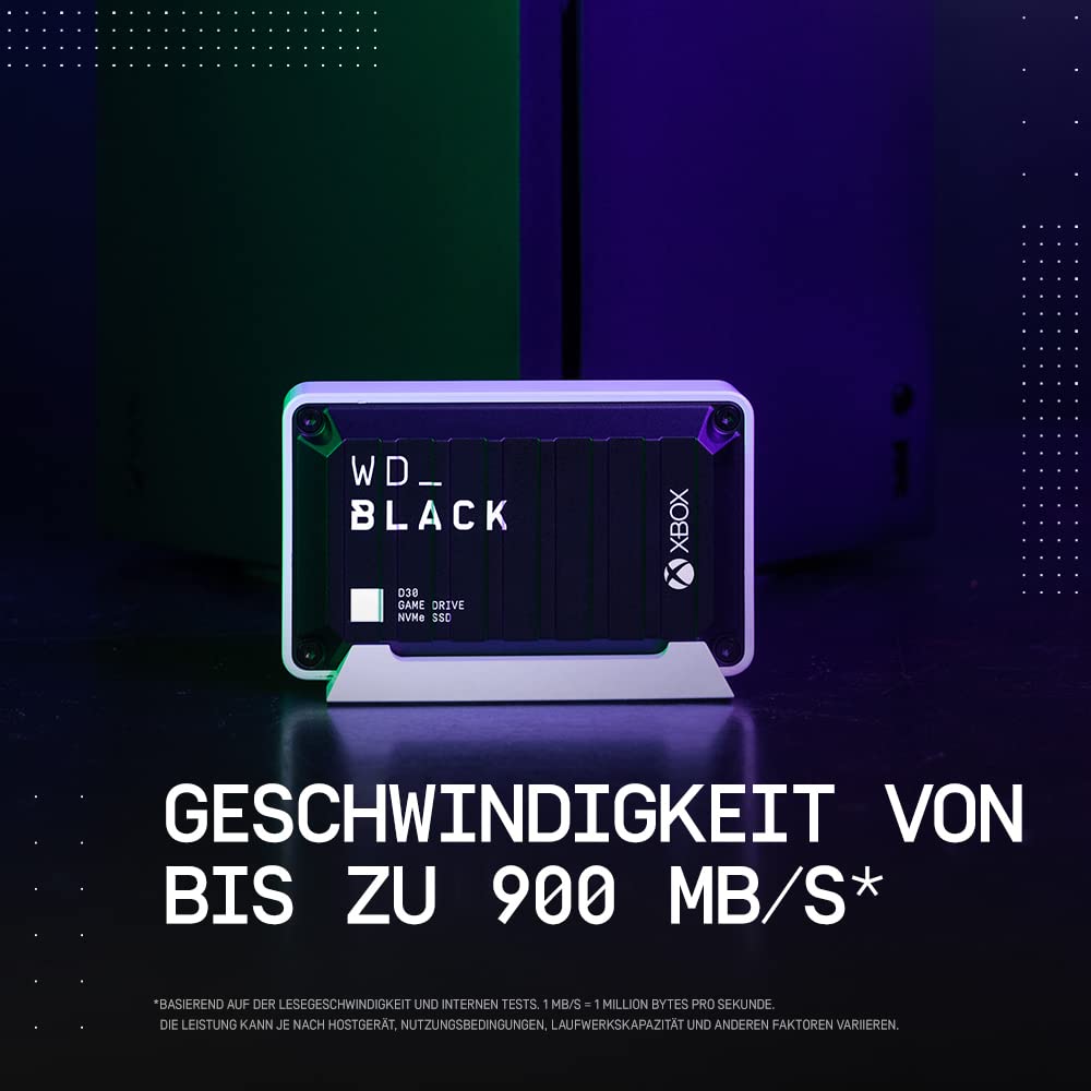 Wd_Black D30 Game Drive for Xbox (1 Monat Xbox Game Pass Ultimate 1 TB – Bild 7