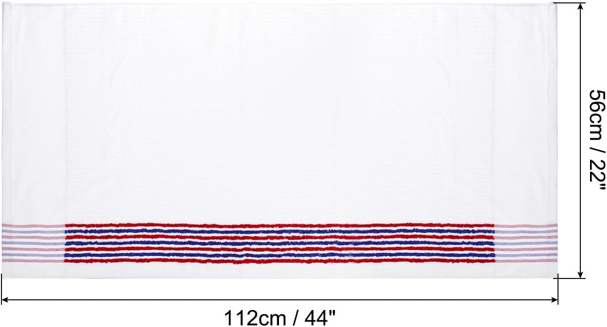 PATIKIL Large Caddy Towel 22" x 44", 1 Pcs Caddie Style Golf Towels Cotton Camping Towels for Golf Bags Golfers Tour Player Club, Multicolor