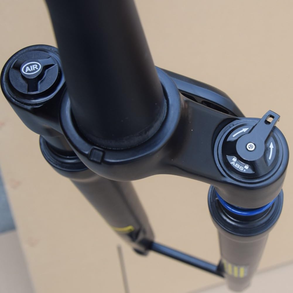 700C Gravel-Rennrad-Federgabel 40mm Federweg 1-1/2 Zoll Konische Tourenrad Scheibenbremse Vorderradgabel XC Offroad-Luftgabel Manuelle Verriegelung 100 * 12mm Steckachse