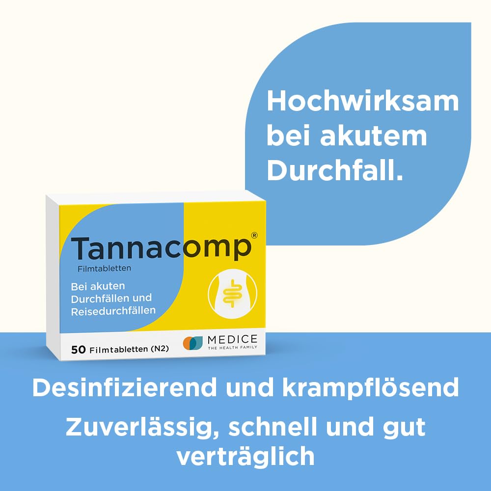 50 Filmtabletten bei akutem Durchfall & Bauchkrämpfen - schnelle & zuverlässige Hilfe - für Kinder ab 5 Jahren