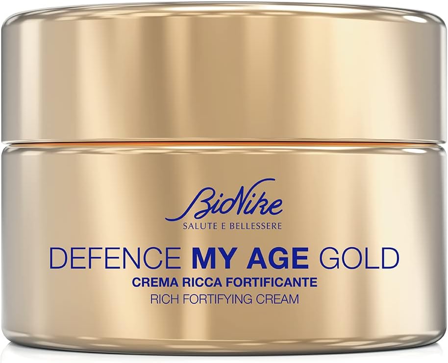 Defence My Age - Gold Crema Viso Ricca Fortificante Pelle Matura, 50ml