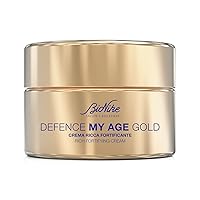 Bionike Defence My Age Gold - Crema Viso Ricca Fortificante Anti Age con Burro di Karitè