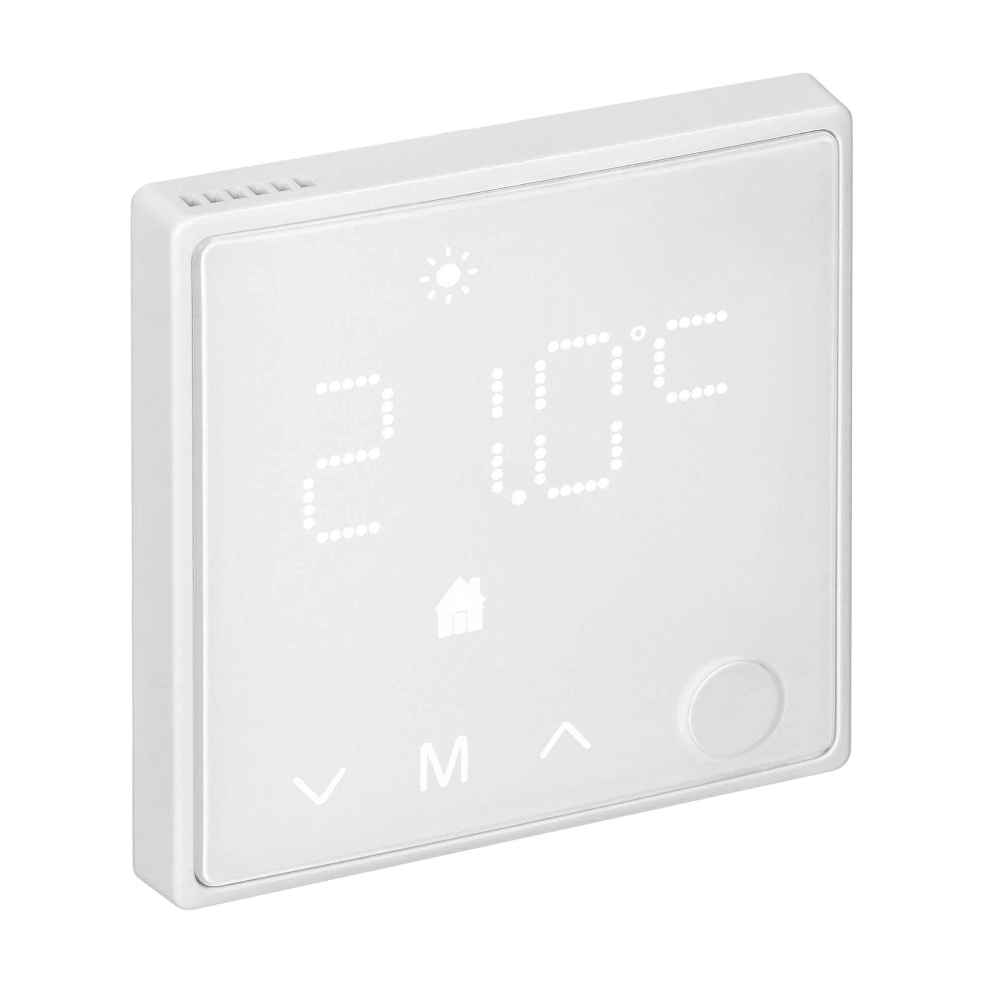 Termostato Wifi Tuya Termostato Smart Programmabile per Caldaia Display LCD 86 x 86 mm 230V Colore Bianco IP20