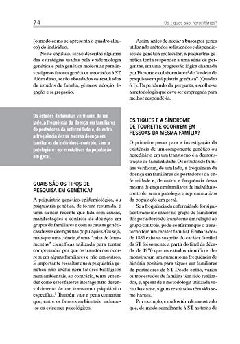 Tiques, Cacoetes, Síndrome de Tourette: Um Manual para Pacientes, seus Familiares, Educadores e Prof