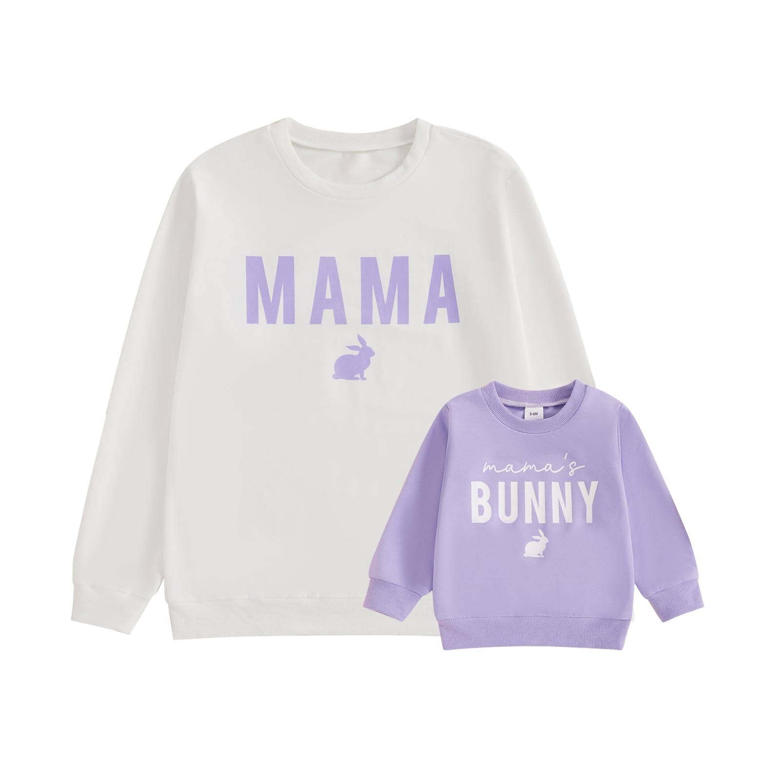 Mommy and Me Matching Outfits Mom Mama Daughter Son Sweatshirt Toddler Baby Boy Girl Outfit