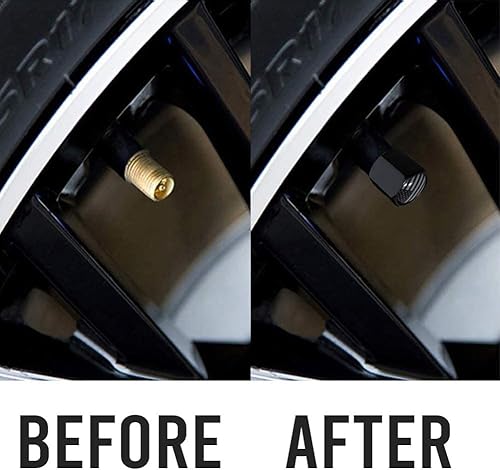 Vista 50 de Antena con válvula de neumático para automóvil y camión, antena corta universal de repuesto con bandera de EE. UU., accesorios para radio Plateado