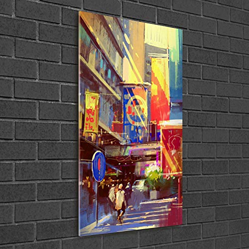 Photo décorative panoramique en verre au design architectural urbain - 3