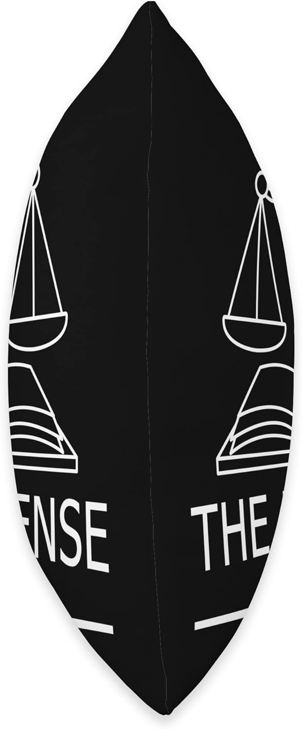 The Defense Rests Funny Law School Judge Student Throw Pillow