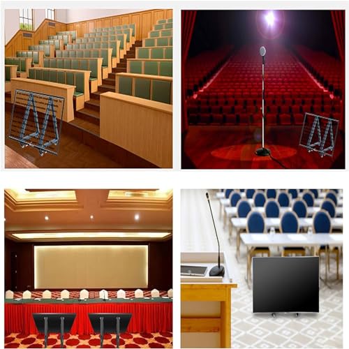 Soporte móvil para TV con ruedas para pantallas de 32-65 pulgadas miniatura 6