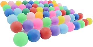 Floahazz 150 Pcs 40mm Ping Pong Balls,Advanced Table Tennis Ball,Ping Pong Balls Table Training Balls,Multicolor