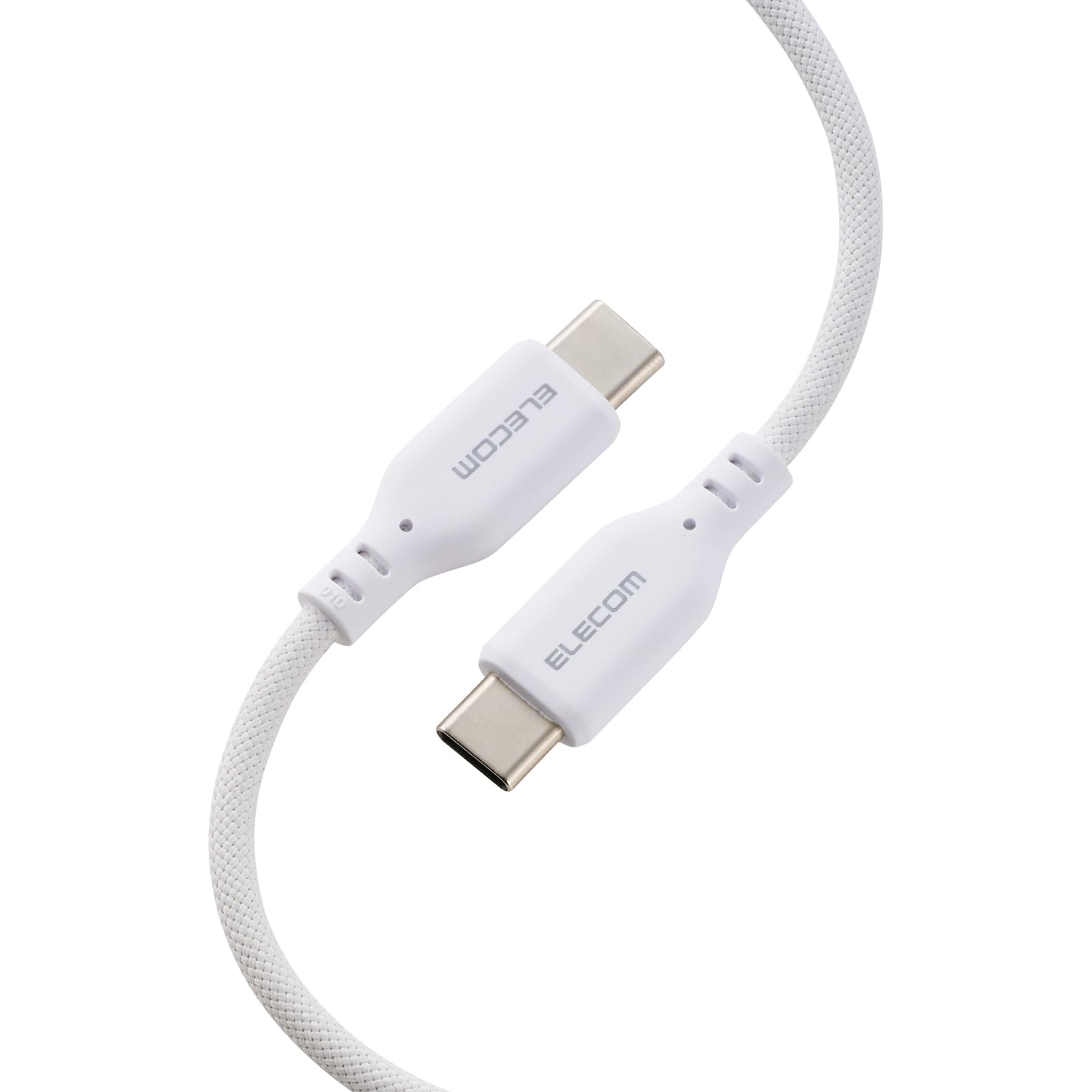 エレコム USB Type C ケーブル 1m 60W PD対応 やわらか 高耐…