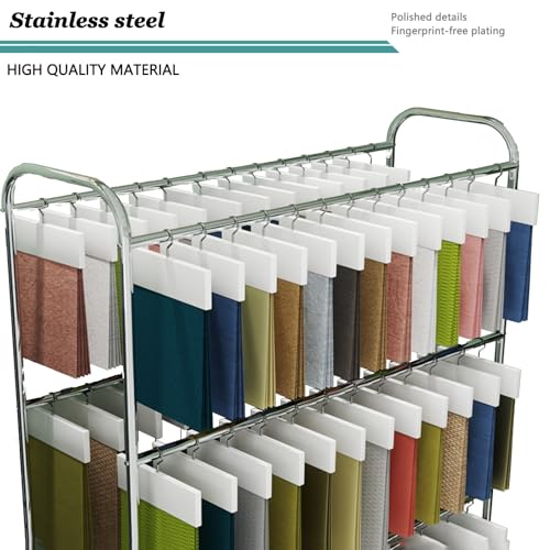 Support de rangement mobile pour l'affichage de vente au détail de textile