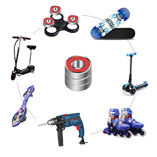 ＭＡＲＵＦＡＮＧ スケボーベアリング 608 ABEC9 8個セット