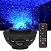 LED Projektor Sternenhimmel mit Fernbedienung, 3 in 1 Galaxy Light, Sternenlicht Stern Projektor mit Bluetooth Lautsprecher/ Starry Stern/360°Drehen Ozeanwellen für Kinder Erwachsene, Party Geburtztag