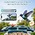 Bird Feeder with Camera Solar Powered, 2K HD Birds Feeder Camera for Outdoors, Instant Motion Detection & Alerts, AI Smart Identify Birds Species, Gifts for Mom Dad and Bird-Lovers(Cyan-Blue)