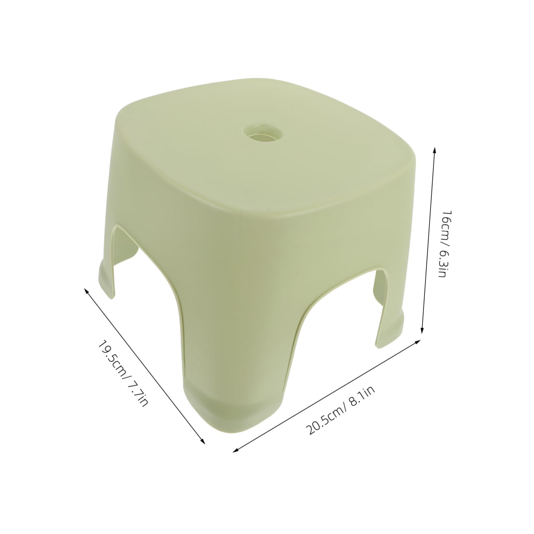 ERINGOGO Step Stool for Boys and Girls and Adults Compact Reusable Foot Stool for Bathroom and Home Use Lightweight Non- Design for Shoe Changing and Stepping Matcha