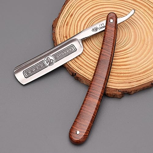 Barber Straight Edge Barber Razors Precise Canada Brand (Black Handle Razors)