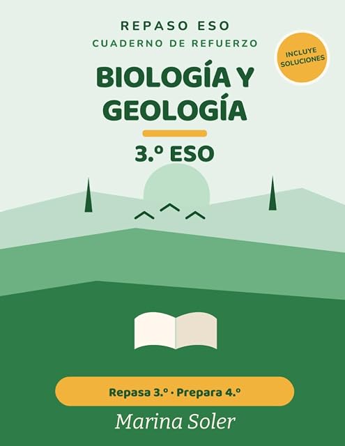 Portada de Biología y Geología 3.º ESO. Cuaderno de refuerzo: El cuerpo humano, la salud y la geología. Con La Chuleta de consulta y solucionario
