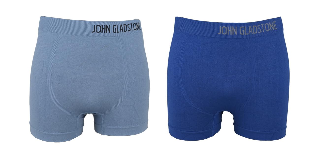 John Gladstone Mens Premium Seamless Boxer 2 Pcs Pack