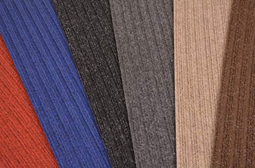 RugStylesOnline DS-ST8x30_7_Black Carpet Stair Treads, Set of 7 (8 in x 30
