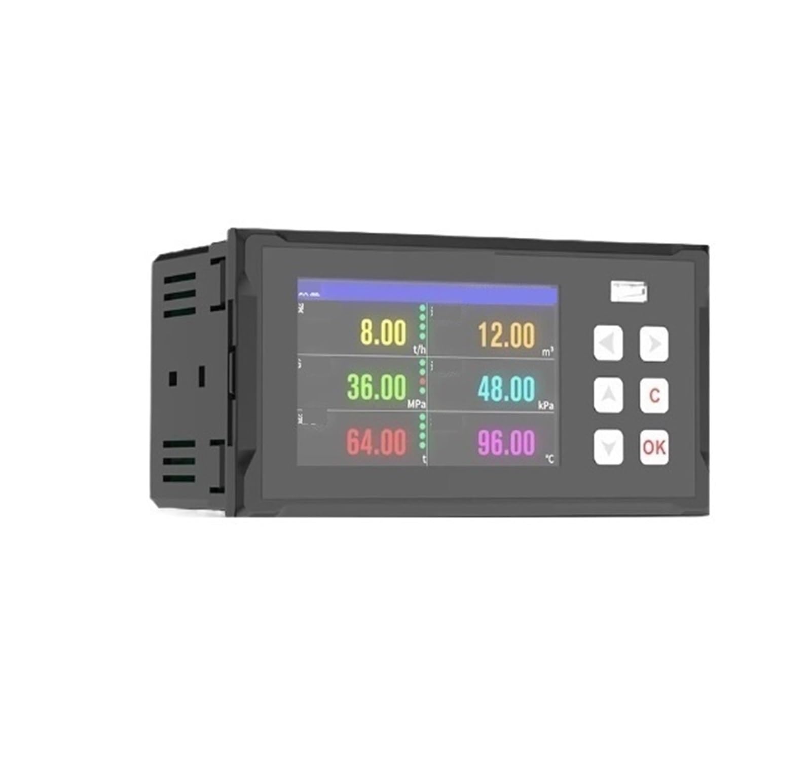 Grabador sin papel, MIK-R200T 6 canales | Registrador de voltaje actual de presión de temperatura