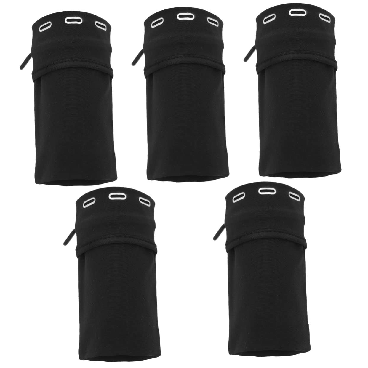 INOOMP 5 Pezzi Borsa Universale Per Cellulare Da Uomo Borsa Sportiva Da Braccio Con Cerniera Custodia Per Telefono Da Corsa Materiale Confortevole Per Il Fitness
