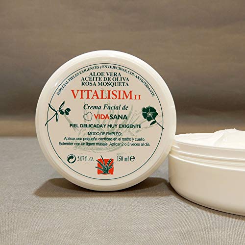 Sindólor Presenta VITALISIM II de VIDASANA, Crema Facial Hidratante Cover
