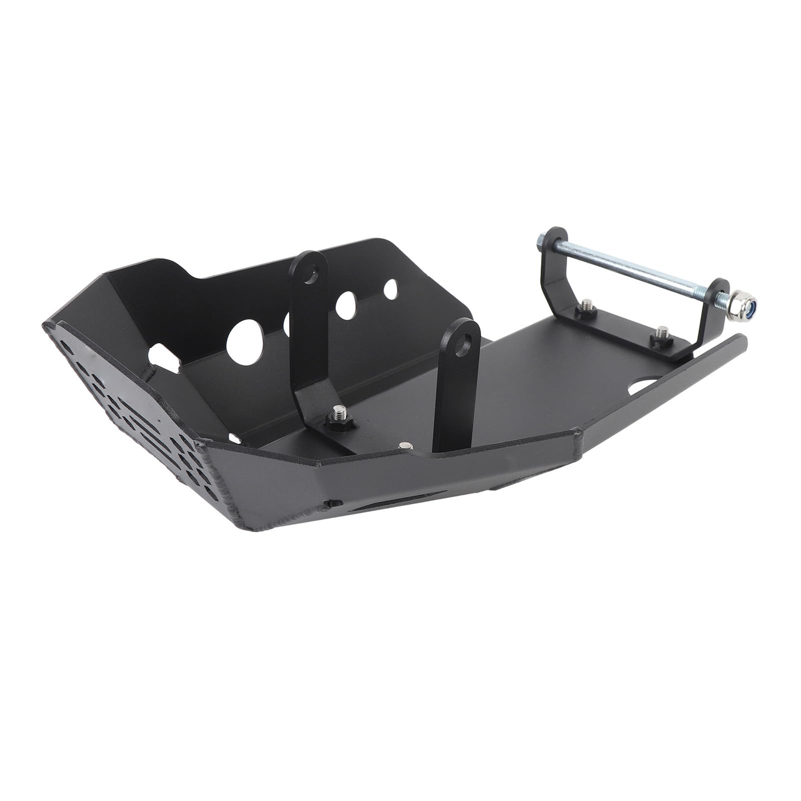 Motorrad Motor Unterfahrschutz Aluminium Motorgehäuse Schutzplatte Ersatz für CL250 CL300 Motorrahmen Schutzplatte Unterboden Schutz Schutz gegen Steinschlag Schmutz Straße und Gel