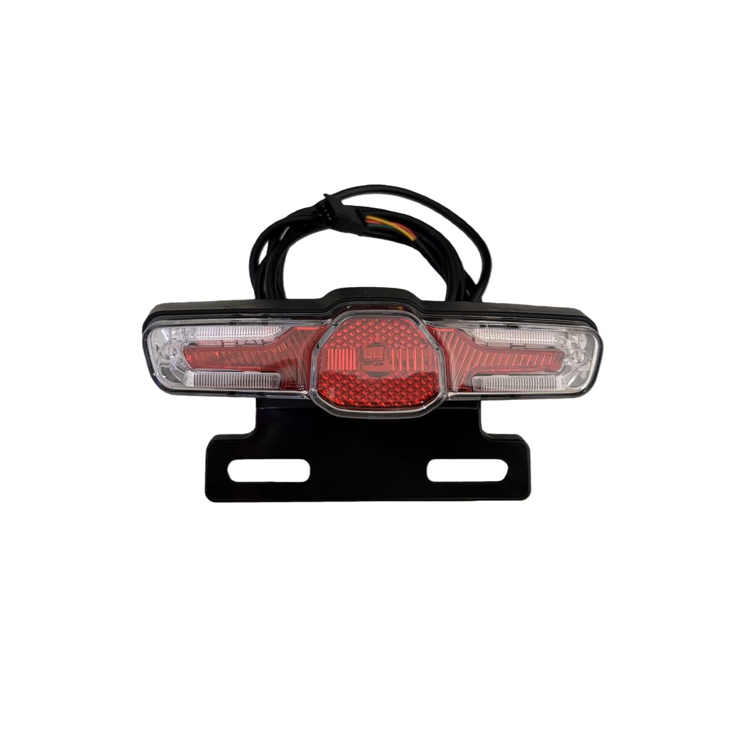 Fanale posteriore originale per Engwe EP-2 PRO/Engine X Bicicletta elettrica E-Bike Posteriore Lampada Fanale Posteriore Parti di Ricambio