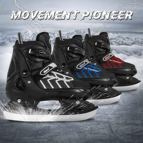 Adjustable Toddler Ice Skate For Boys Soft Padding And