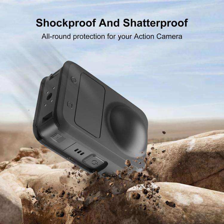 Image of Yantralay All-in-One Silicone Camera Full Body Protective Case Compatible with D JI Os mo 360 | Waterproof Shockproof Body & Lens Protector | Lightweight Scratch-Resistant Outdoor Case