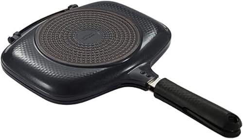 HAPPYCALL SYNCHRO IH - Bandeja doble antiadherente con revestimiento de grafeno separable para hornear pescado cuadrado, apto para lavavajillas, sin