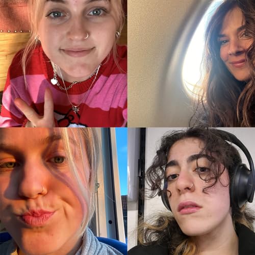 Set of 3 - Fake Clip On Nose Ring Hoop for Women - No Piercing Needed Nose Cuff - 22 Gauge - 7mm - Faux Nose Septum Ring - Gold, Sterling Silver, Rose Gold - 22g4