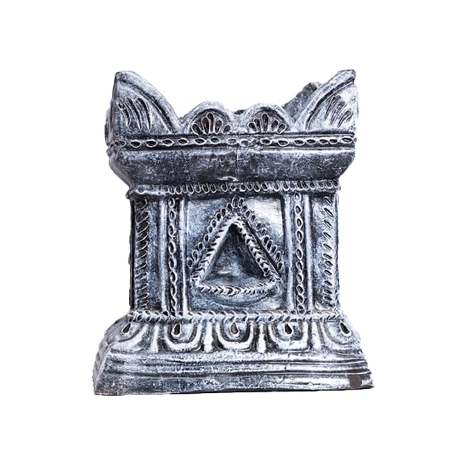 Village Decor Handmade Terracotta Brindavan tulsi Pot with Drainage Hole at Bottom|Height-12 inch (B07WSQQVS3) Amazon Price History, Amazon Price Tracker