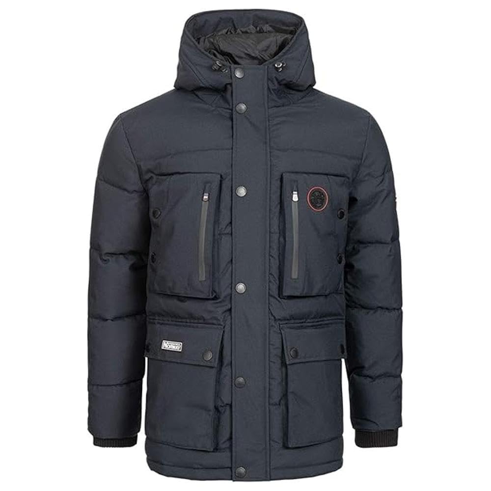 Geographical Norway Men's Marine Navy Parka Albert, L