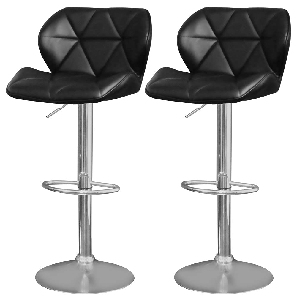 Counter Chair [Set of 2] Black